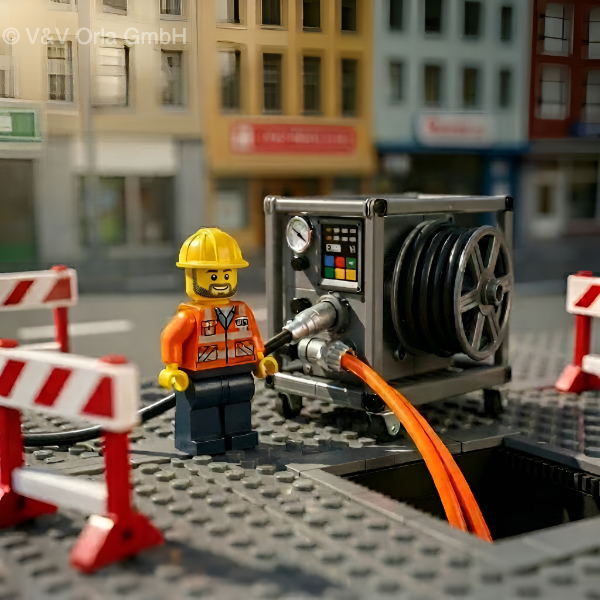 LWL-Kabel einblasen mit Airjet