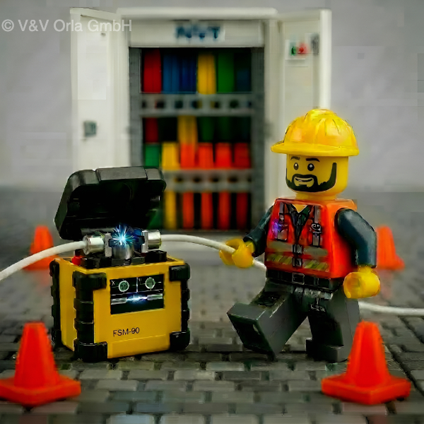 Fusionsspleißen mit Fujikura FSM-90S